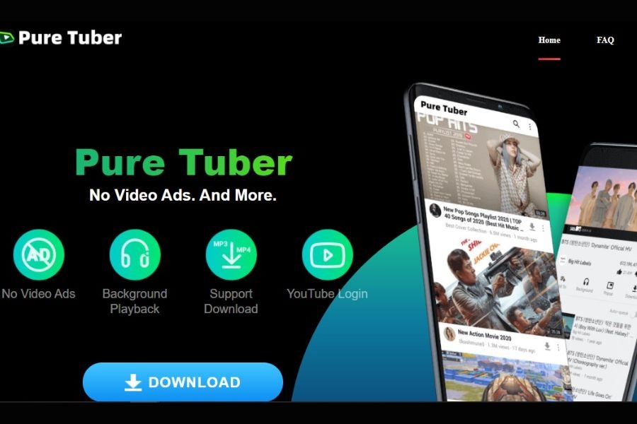 Banner Pure Tuber Mod APK 2