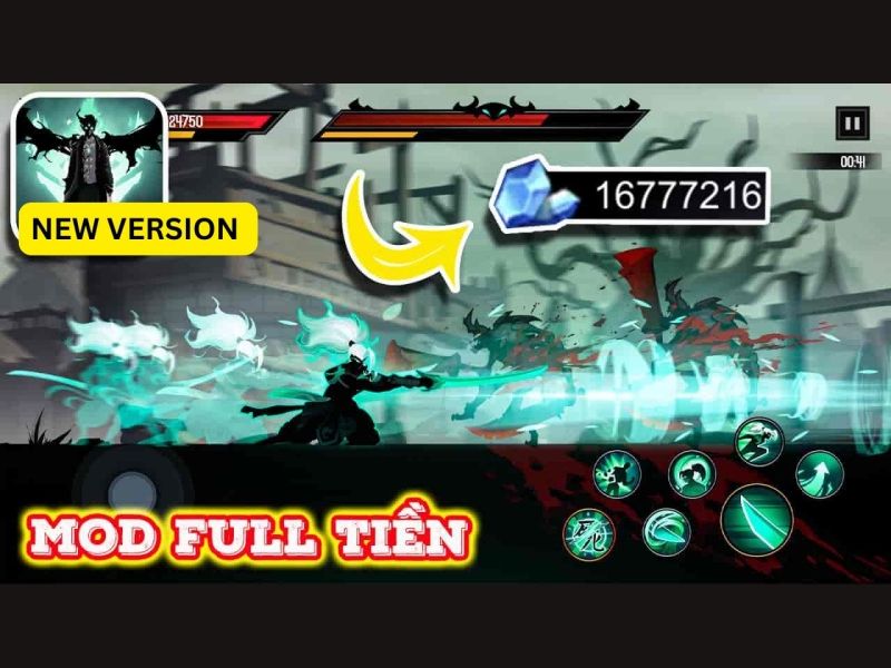 Tính Năng Nổi Bật Có Trong Hack Shadow Knight