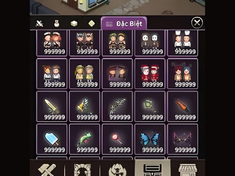 Mod Menu -  Vô số tài nguyên đang chờ đón với Evil Hunter Tycoon Mod